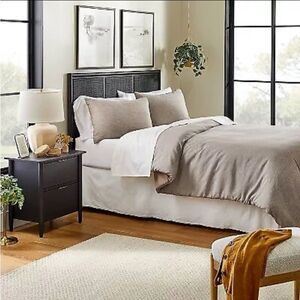 Hearth & Hand Heathered Striped Full/Queen Bed Duvet Set